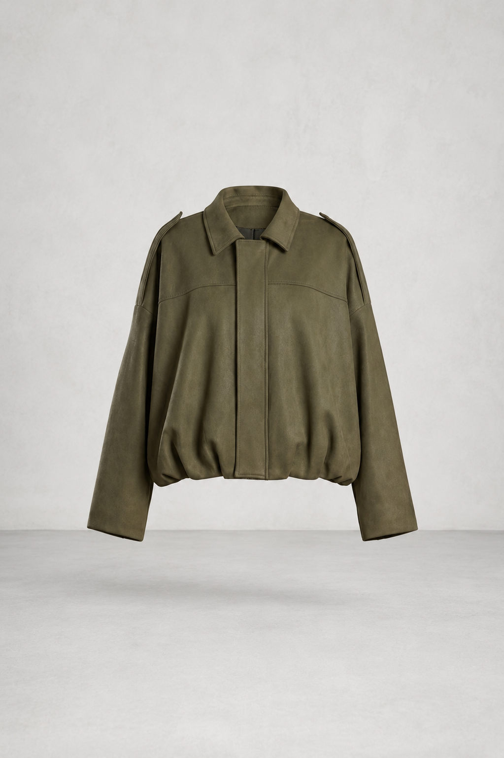 suede bomber jacket