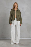 suede bomber jacket